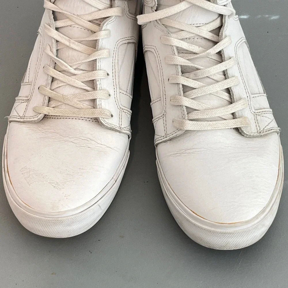 Supra Skytop II Chad Muska 002 Mens 10 White Leather High Top Sneakers S01060 - Picture 15 of 16